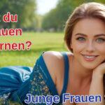 Junge Frauen treffen